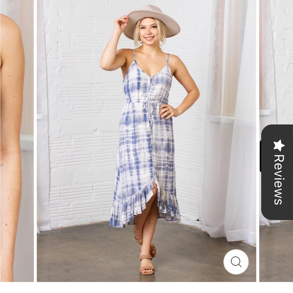 Rails high-low Maxi Dress